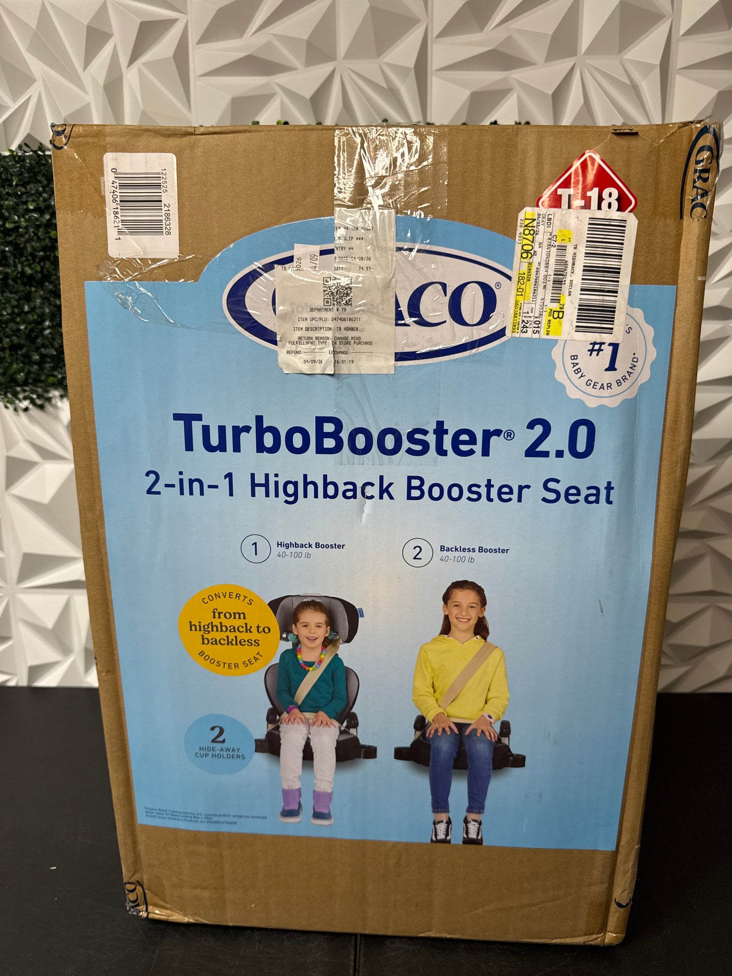 Graco TurboBooster 2.0 Highback Booster