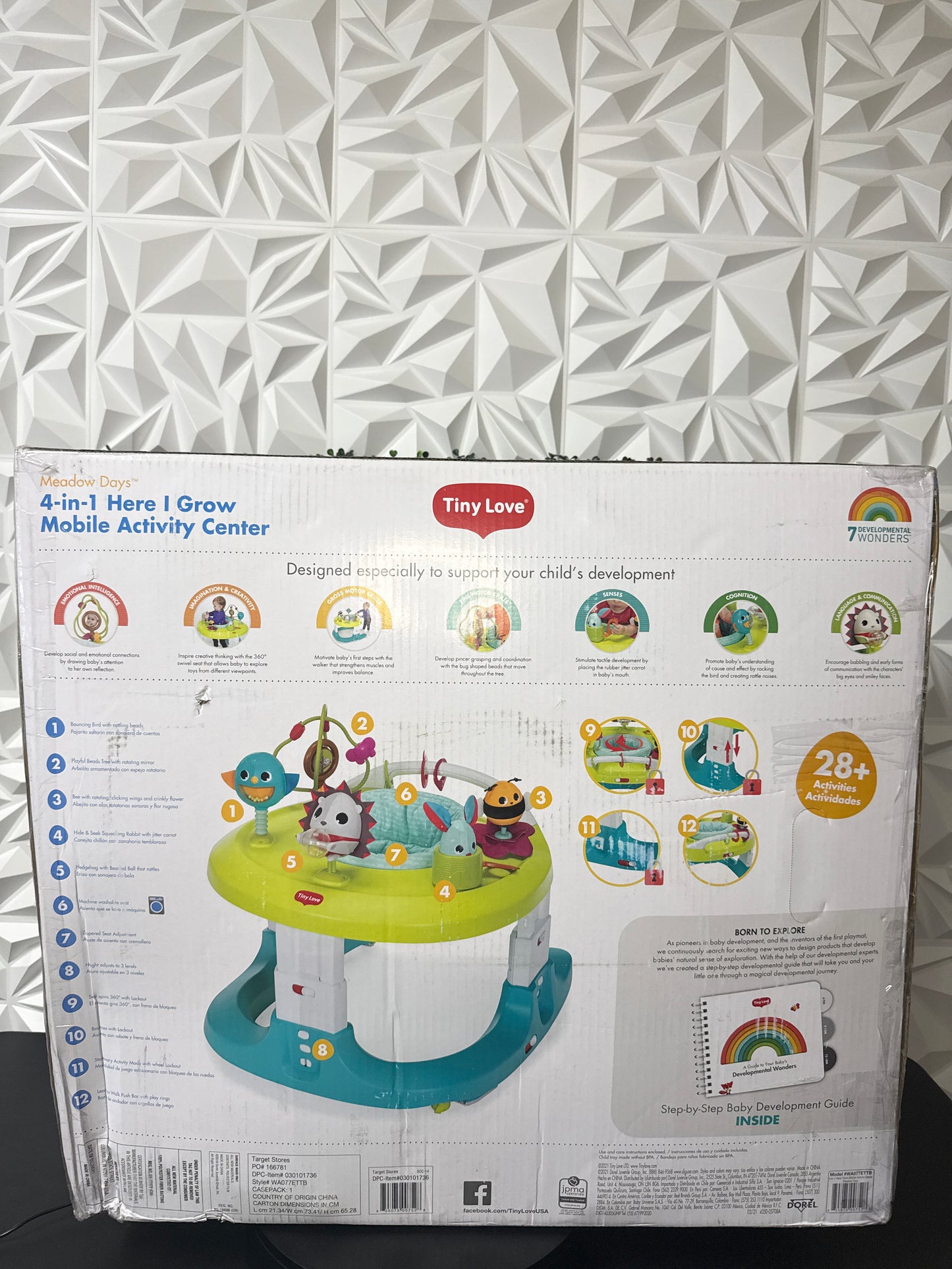 Tiny Love 4-in-1 Here I Grow Baby Mobile Activity Center