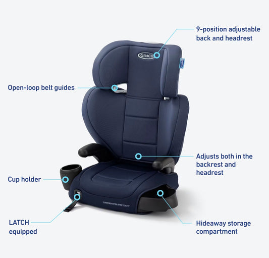 TurboBooster® Stretch2Fit™ Booster Seat