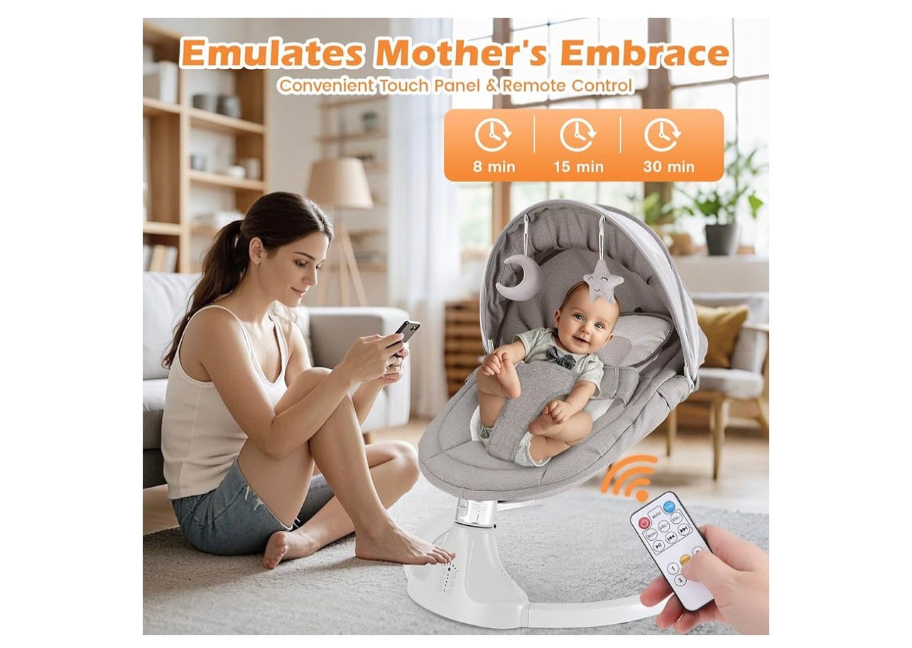 Baby Electric Swing Bouncer with Music and remote