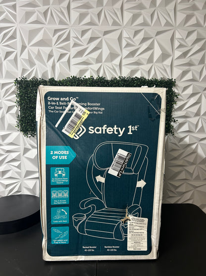 Safety 1st Grow and Go 2-in-1 Booster Car Seat with ComfortWings