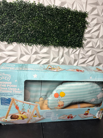 Bright Starts Winnie The Pooh Once Upon a Tummy Time Baby Playmat: Animal Icon Theme