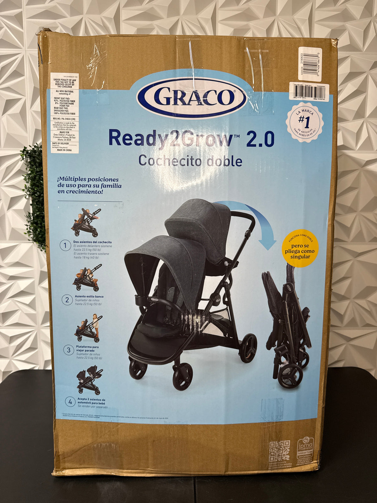 Graco Ready2Grow 2.0 Double Stroller