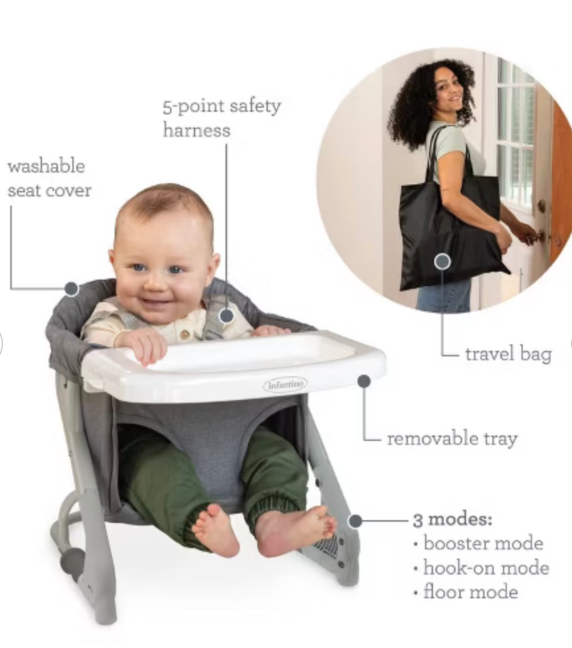 Infantino The Ultimate Travel Booster