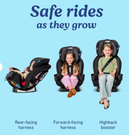 Graco TriRide 3-in-1 Convertible Car Seat - Kipling