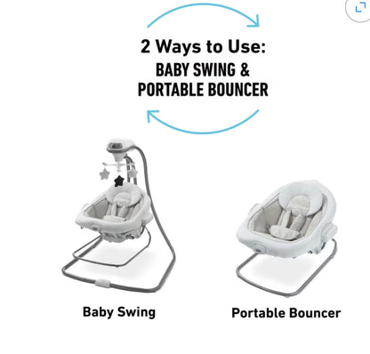 Graco DuetConnect LX Baby Swing