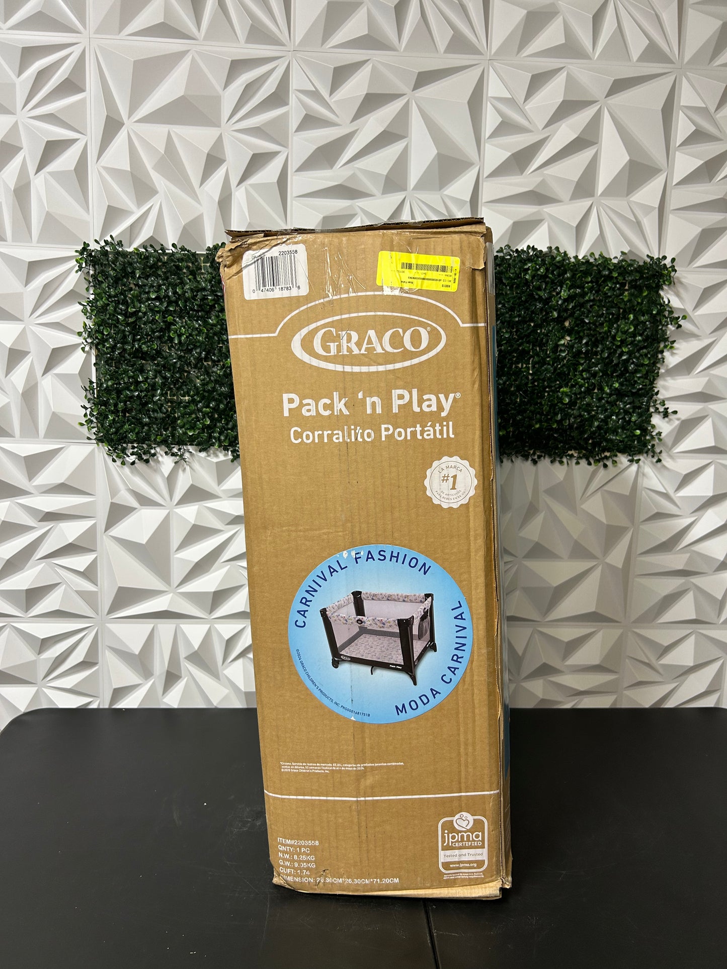 Graco Pack 'n Play Portable Playard - Carnival: Travel Playard