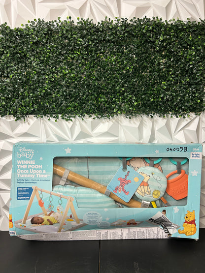 Bright Starts Winnie The Pooh Once Upon a Tummy Time Baby Playmat: Animal Icon Theme