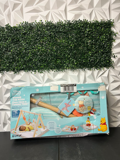 Bright Starts Winnie The Pooh Once Upon a Tummy Time Baby Playmat: Animal Icon Theme