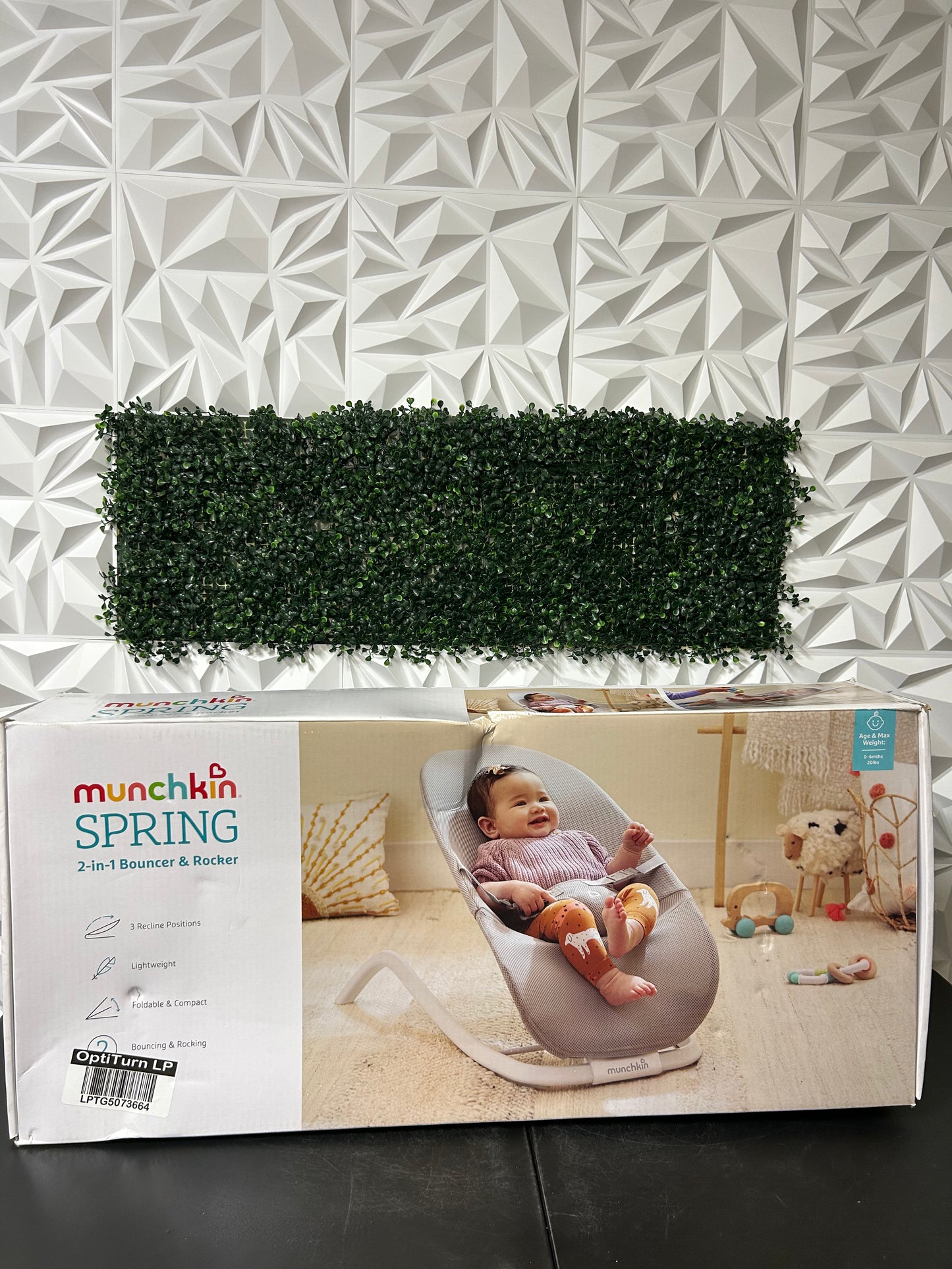Munchkin Spring 2-in-1 Bouncer and Rocker